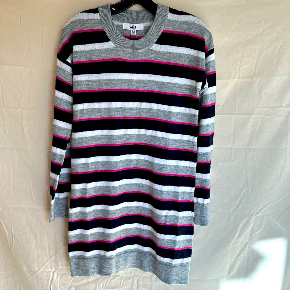 Jack by BB Dakota striped sweater dress